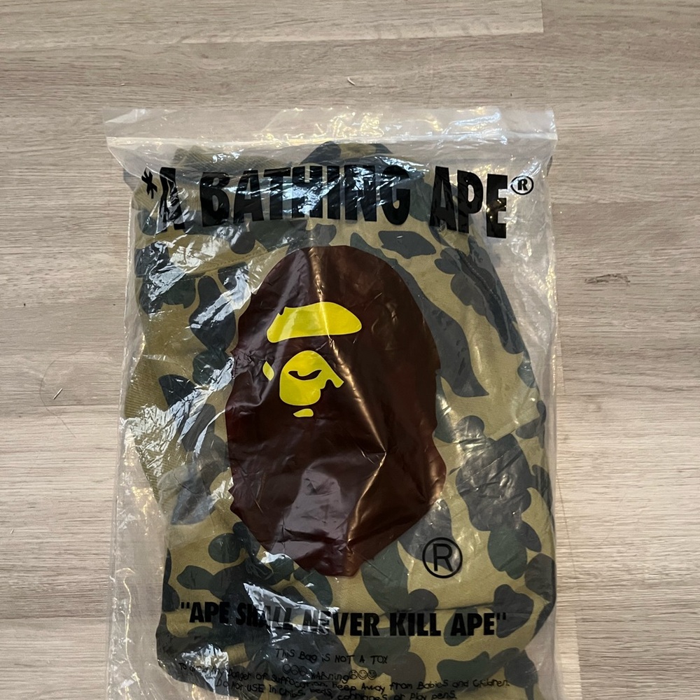 Bape Camo Green and Brown Sweater
